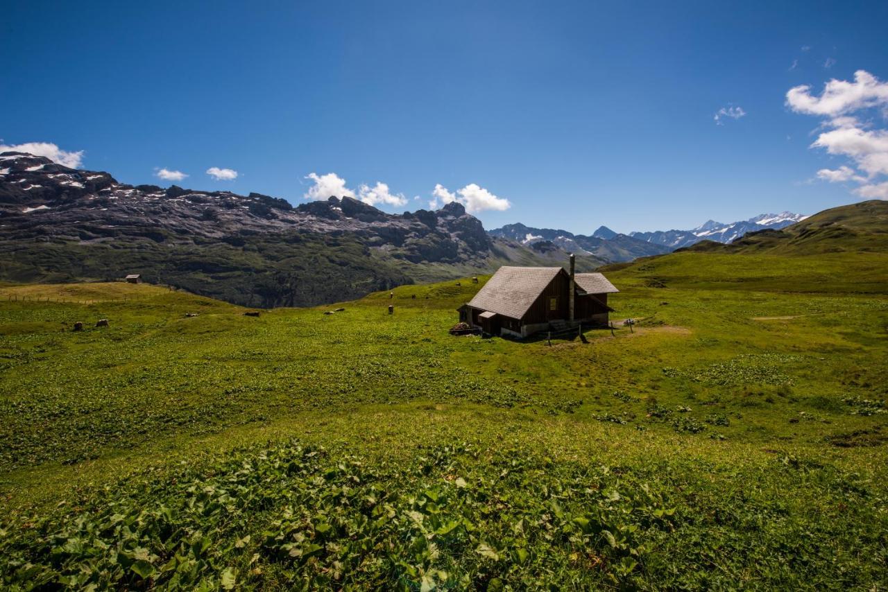 Berggasthaus Tannalp Melchsee Frutt Bagian luar foto