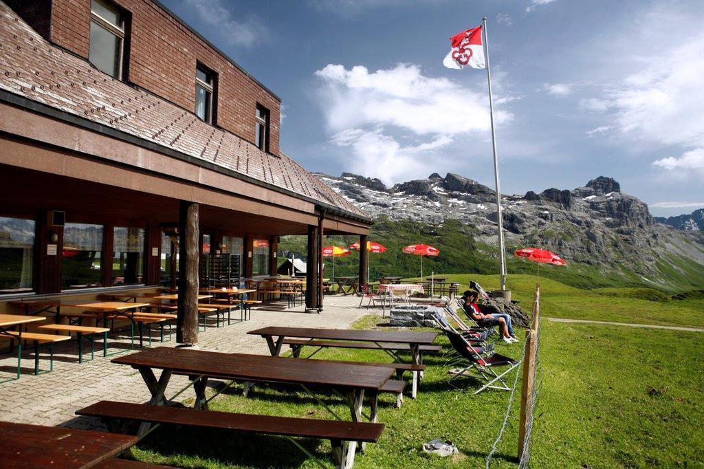 Berggasthaus Tannalp Melchsee Frutt Bagian luar foto